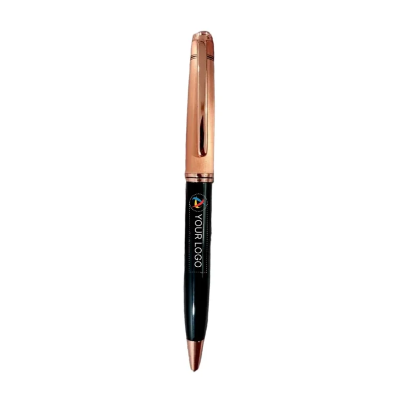 Buy Rose Gold Metallic Ball Pen in bulk for Corporate Gifting | Corporate Gyft