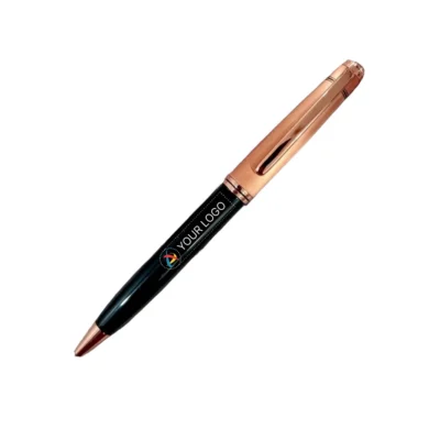 Buy Rose Gold Metallic Ball Pen in bulk for Corporate Gifting | Corporate Gyft