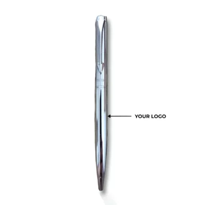 Buy Silver-Toned Metal Pen in bulk for Corporate Gifting | Corporate Gyft