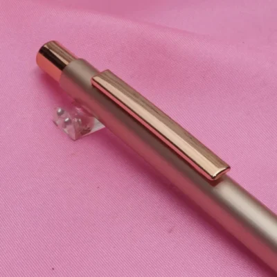 Buy Rose Gold Metallic Ball Pen in bulk for Corporate Gifting | Corporate Gyft