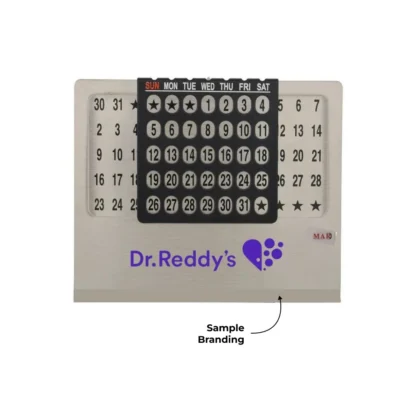 Buy Steel Desktop Calendar with Adjustable Plate in bulk for Corporate Gifting | Corporate Gyft