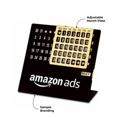 Buy Compact Perpetual Calendar - Black in bulk for Corporate Gifting | Corporate Gyft