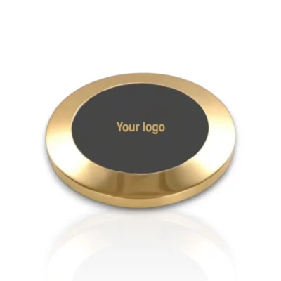 Buy Zinc Metal Paper Weight with Gold Finish in bulk for Corporate Gifting | Corporate Gyft