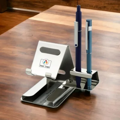 Buy Mobile Stand with Rotatable Pen Holder in bulk for Corporate Gifting | Corporate Gyft