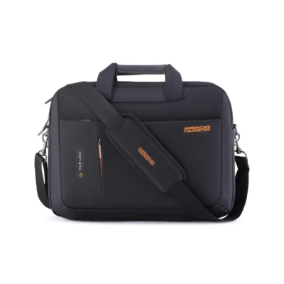 Buy American Tourister Dobby Polyester Briefcase in bulk for Corporate Gifting | Corporate Gyft