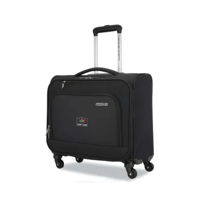 Buy American Tourister  Black Cabin Trolley Bag in bulk for Corporate Gifting | Corporate Gyft