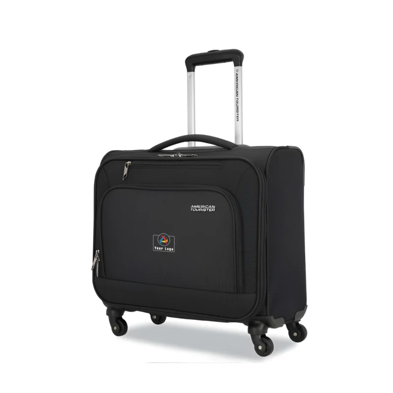 Buy American Tourister  Black Cabin Trolley Bag in bulk for Corporate Gifting | Corporate Gyft