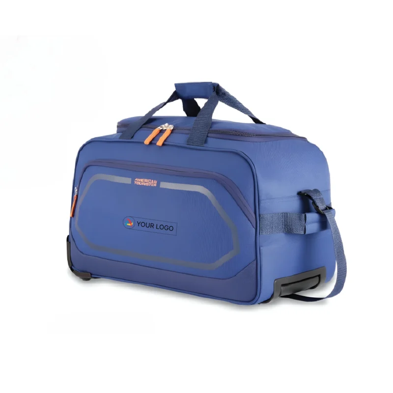 Buy American Tourister Polyester Duffle Bag - Navy Blue in bulk for Corporate Gifting | Corporate Gyft