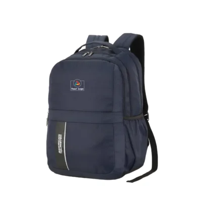 Buy American Tourister Work Backpack - Navy Blue in bulk for Corporate Gifting | Corporate Gyft