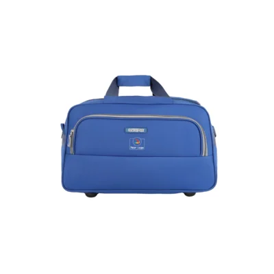 Buy American Tourister Lightweight Blue Duffle Bag in bulk for Corporate Gifting | Corporate Gyft