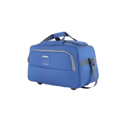 Buy American Tourister Lightweight Blue Duffle Bag in bulk for Corporate Gifting | Corporate Gyft