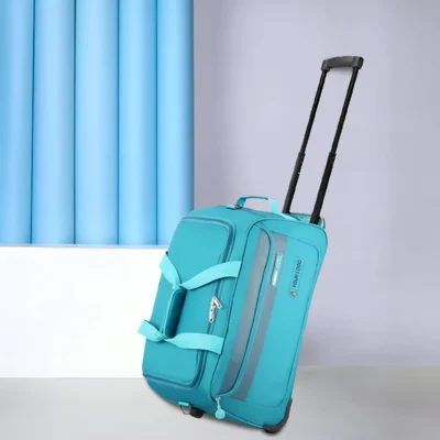 Buy American Tourister Polyester Duffle Bag - Teal in bulk for Corporate Gifting | Corporate Gyft
