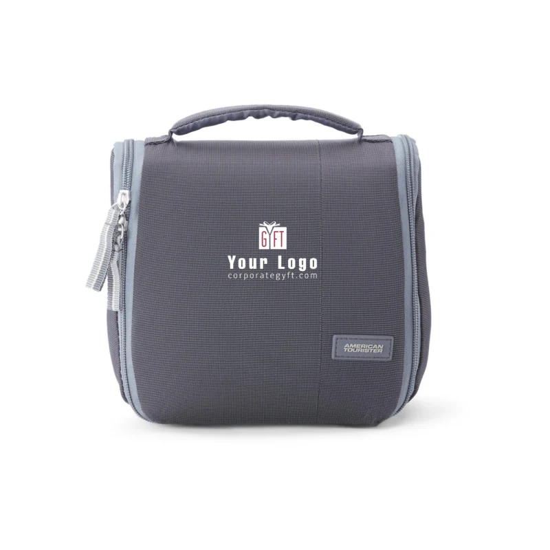 Buy American Tourister Grey Toiletry Kit in bulk for Corporate Gifting | Corporate Gyft