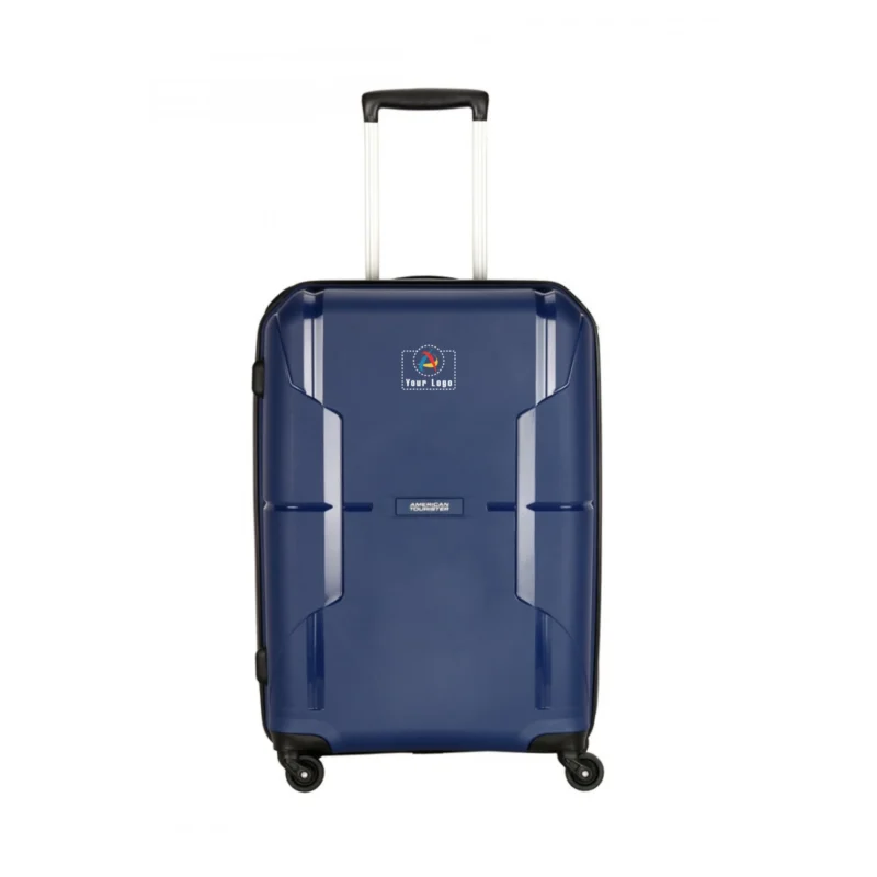 Buy American Tourister Orbiter Travel Trolley - Navy Blue in bulk for Corporate Gifting | Corporate Gyft