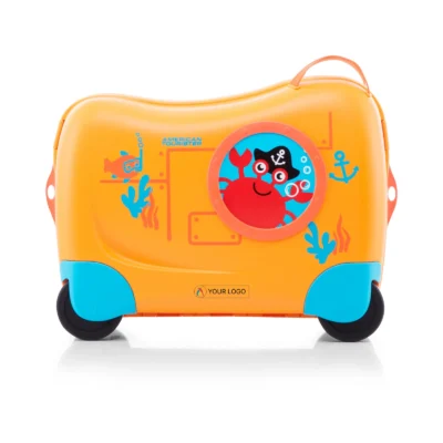 Buy American Tourister Yellow Cabin Trolley Bag in bulk for Corporate Gifting | Corporate Gyft