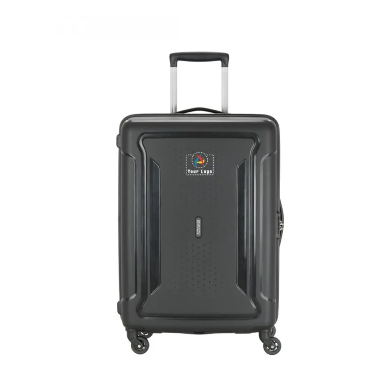 Buy American Tourister Trolley with TSA Lock - Black in bulk for Corporate Gifting | Corporate Gyft