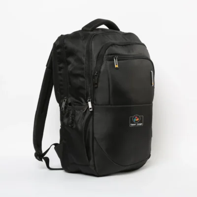 Buy American Tourister Classic Laptop Backpack - Black in bulk for Corporate Gifting | Corporate Gyft