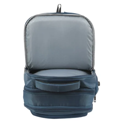 Buy American Tourister Business Backpack - Navy Blue in bulk for Corporate Gifting | Corporate Gyft