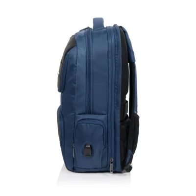Buy American Tourister Navy Backpack with Expandable Storage in bulk for Corporate Gifting | Corporate Gyft