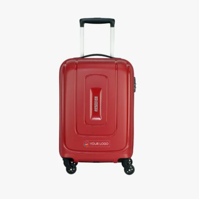 Buy American Tourister Trolley Bag - Red in bulk for Corporate Gifting | Corporate Gyft