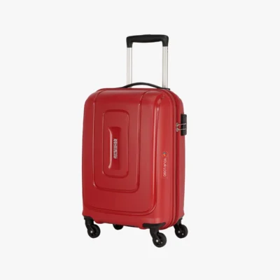 Buy American Tourister Trolley Bag - Red in bulk for Corporate Gifting | Corporate Gyft