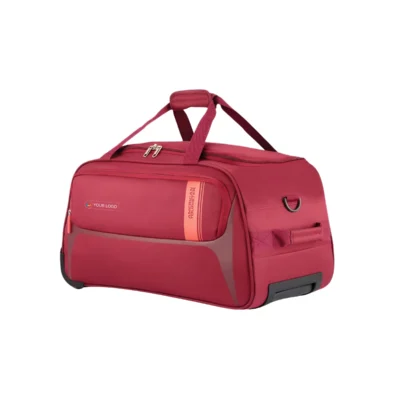 Buy American Tourister Polyester Duffle Bag - Red in bulk for Corporate Gifting | Corporate Gyft