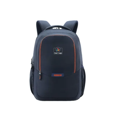 Buy American Tourister Recyclex Navy Blue Backpack in bulk for Corporate Gifting | Corporate Gyft