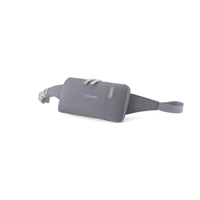 Buy American Tourister Grey Waist Bag in bulk for Corporate Gifting | Corporate Gyft