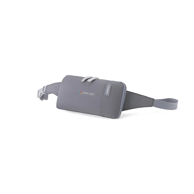 Buy American Tourister Grey Waist Bag in bulk for Corporate Gifting | Corporate Gyft