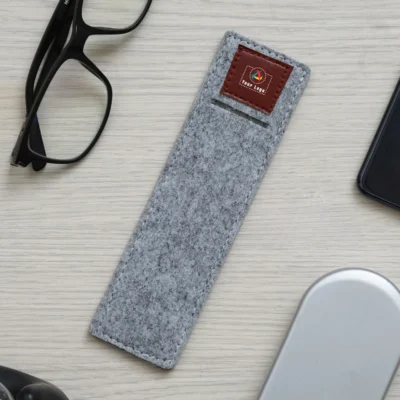 Buy 5-in-1 Recycled Felt Laptop Sleeve Set in bulk for Corporate Gifting | Corporate Gyft