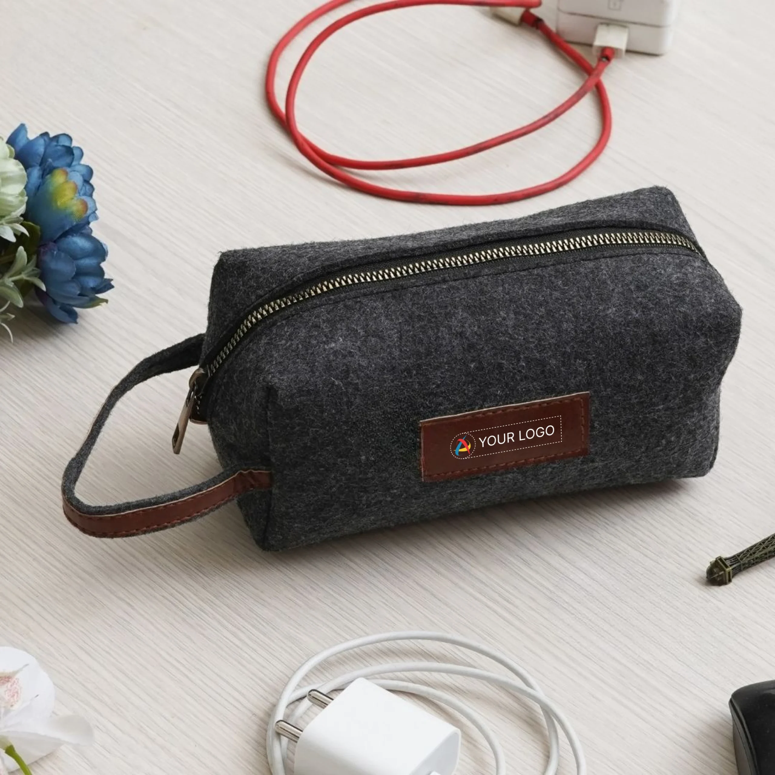 Recycled Felt Pouch Buy Recycled Felt Pouch in bulk for Corporate Gifting | Corporate Gyft