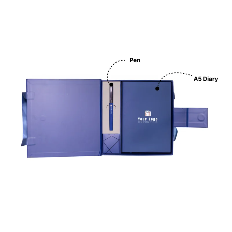 Buy Executive Essentials Corporate Trio - Blue in bulk for Corporate Gifting | Corporate Gyft
