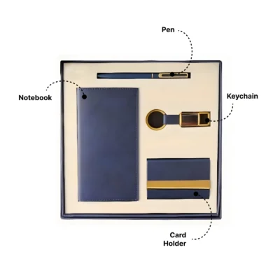 Buy The Signature Suite Gift Set - Blue in bulk for Corporate Gifting | Corporate Gyft