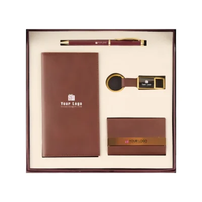 Buy The Signature Suite Gift Set - Brown in bulk for Corporate Gifting | Corporate Gyft