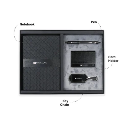 Buy Executive 4-in-1 Diary Gift Set in bulk for Corporate Gifting | Corporate Gyft