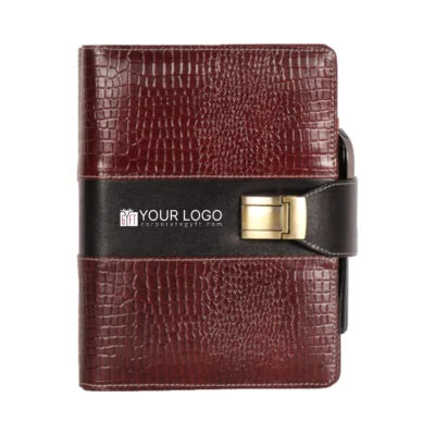 Buy Classic Leather Diary in bulk for Corporate Gifting | Corporate Gyft