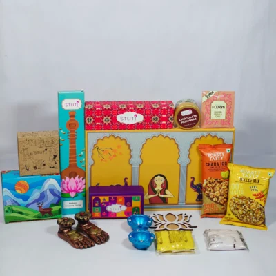 Buy Kamlasan Puja Diwali Gift Set in bulk for Corporate Gifting | Corporate Gyft