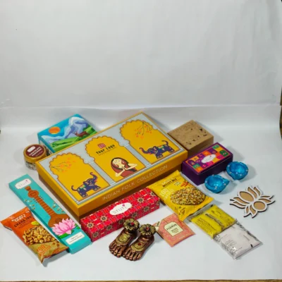 Buy Kamlasan Puja Diwali Gift Set in bulk for Corporate Gifting | Corporate Gyft