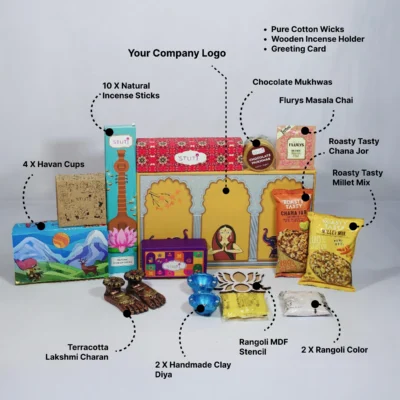 Buy Kamlasan Puja Diwali Gift Set in bulk for Corporate Gifting | Corporate Gyft
