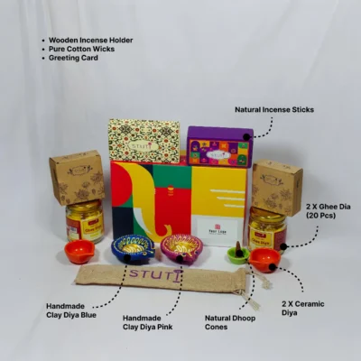 Buy Aangan Ki Roshni Aromatic Diwali Box in bulk for Corporate Gifting | Corporate Gyft