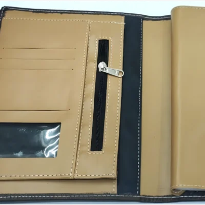 Buy Watch-Integrated Leather Folder in bulk for Corporate Gifting | Corporate Gyft