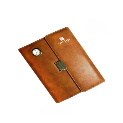 Buy Corporate Diary with Quartz Clock in bulk for Corporate Gifting | Corporate Gyft