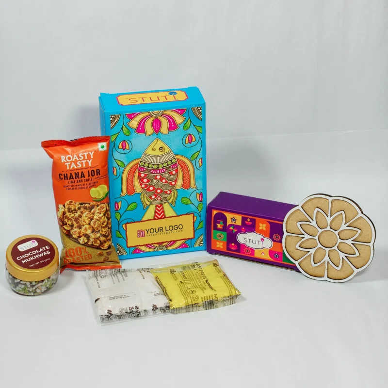 Buy Tyohaar Festive Snack Delight Gift Set in bulk for Corporate Gifting | Corporate Gyft