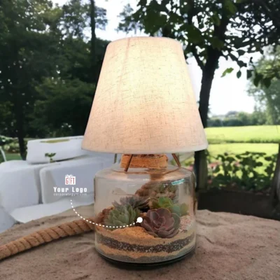 Buy Volcano Jar Lamp Terrarium Gift in bulk for Corporate Gifting | Corporate Gyft