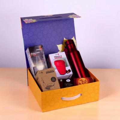 Buy Elegant Festive 5-in-1 Gift Box in bulk for Corporate Gifting | Corporate Gyft