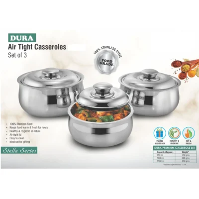 Buy DuraFresh 3-Piece Casserole Set in bulk for Corporate Gifting | Corporate Gyft