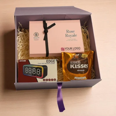 Buy Rose Royale Sound and Savor Gift Box in bulk for Corporate Gifting | Corporate Gyft