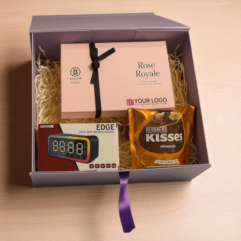 Buy Rose Royale Sound and Savor Gift Box in bulk for Corporate Gifting | Corporate Gyft