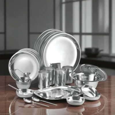 Buy Royal Steel Family Set - 27 Pieces in bulk for Corporate Gifting | Corporate Gyft