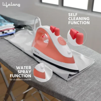 Buy Lifelong Pearl Steam Iron in bulk for Corporate Gifting | Corporate Gyft